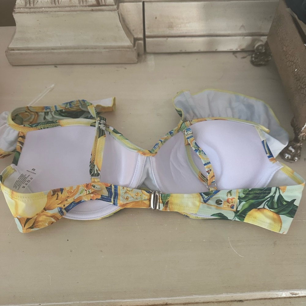 Lemon Print Bikini Set - Picture 2 of 3